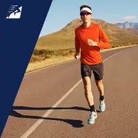 Ein Läufer beim Training