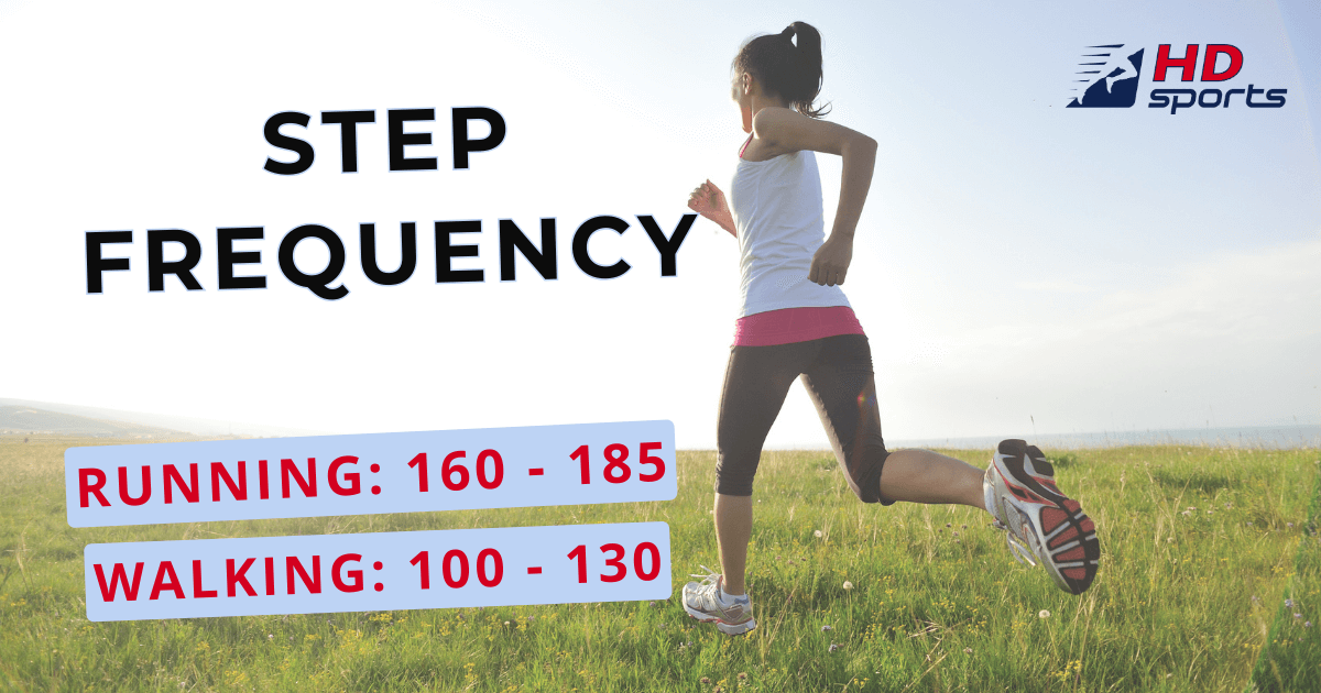 Running and walking cadence