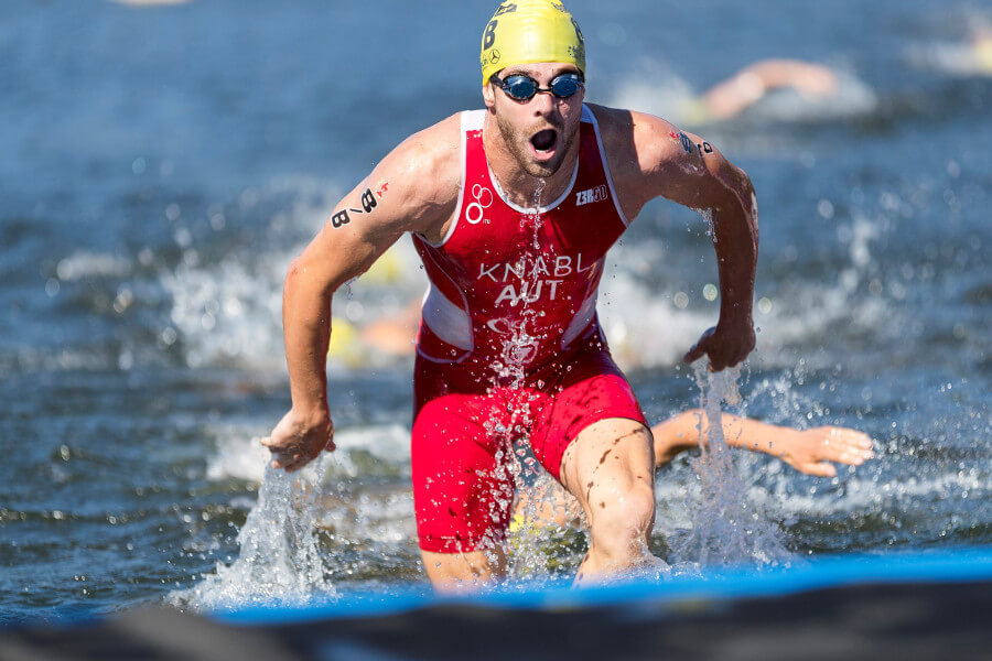 Triathlon-Weltcup: Alois Knabl nur knapp an Top 10 vorbei
