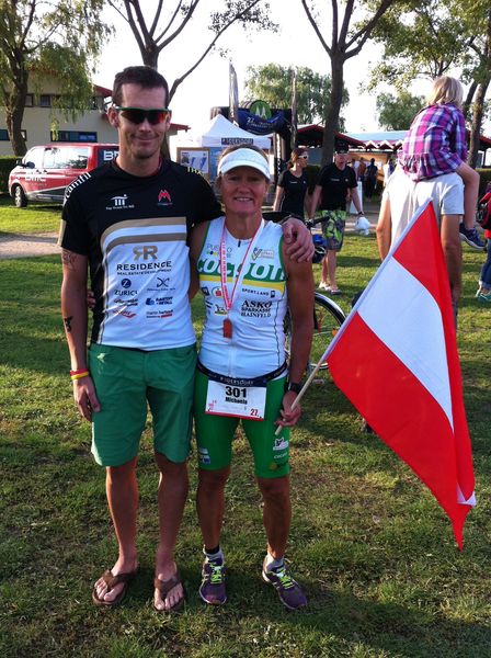 Georg Swoboda und Michaela Rudolf (C) ÖTRV