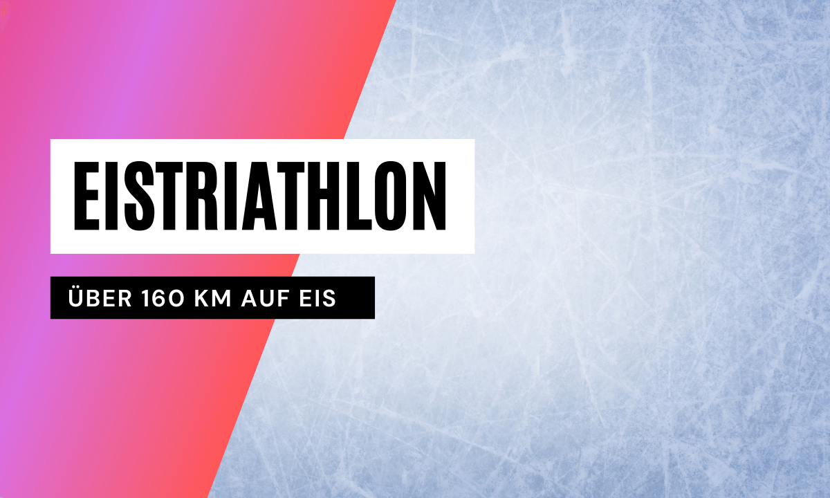 Längster Triathlon auf Eis durch Dirk Leonhardt