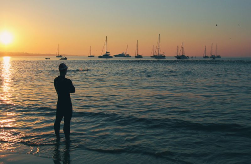 Eine Triathletin soll mehrmals betrogen haben.