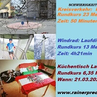 Quälen für Fortgeschrittene - 70km um den Küchentisch -