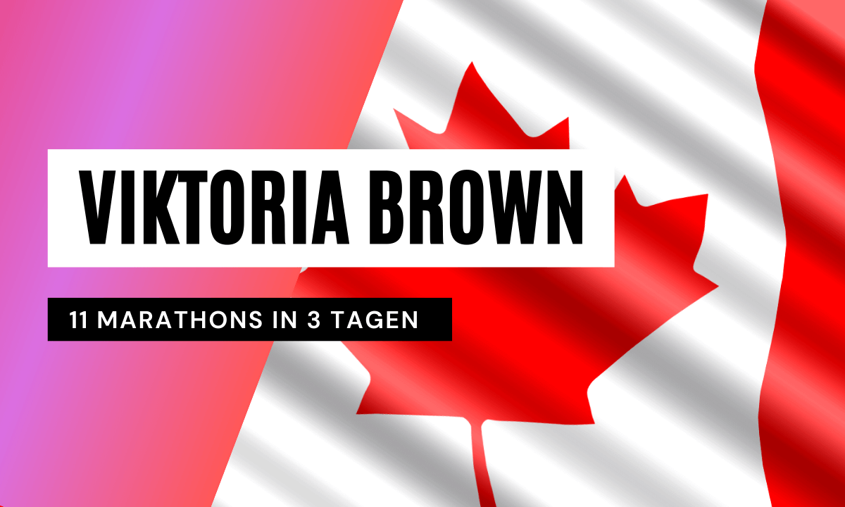 Viktoria Brown Weltrekord 72 Stunden laufen