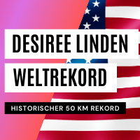 Desiree Linden Weltrekord 50 Kilometer
