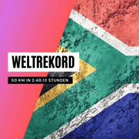 Neuer 50-Kilometer-Weltrekord durch Stephen Mokoka