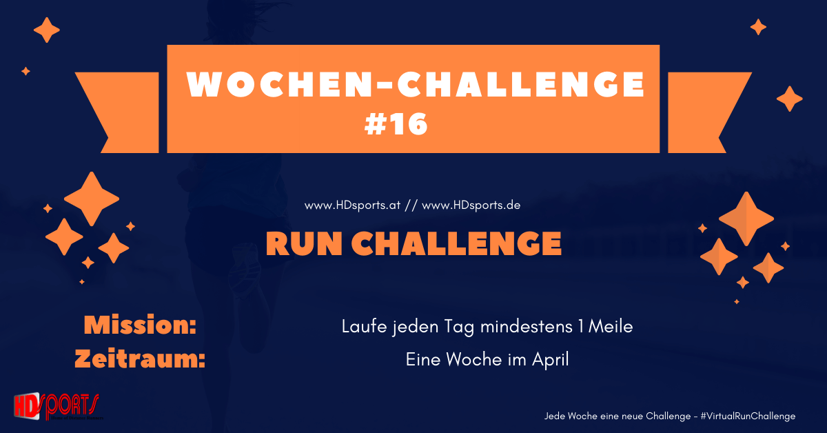 Lauf-Challenge im April