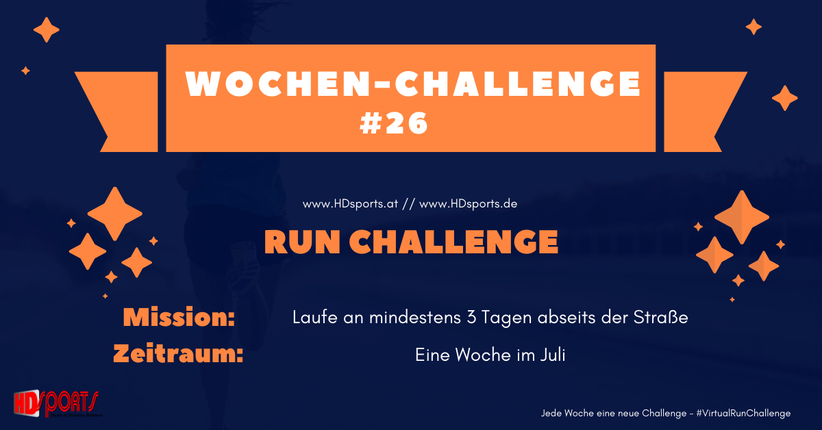 Lauf-Challenge / Run-Challenge im Juli