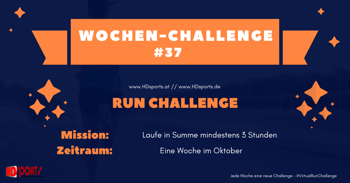 Lauf-Challenge: Wochen-Challenge Oktober