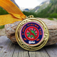 Die wunderschönen Goldmedaillen zum 2. Anti Corona Run sind da!