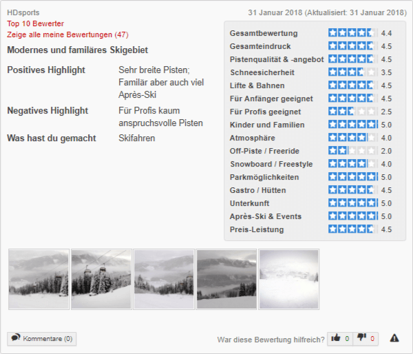 bewertung snow space salzburg flachau