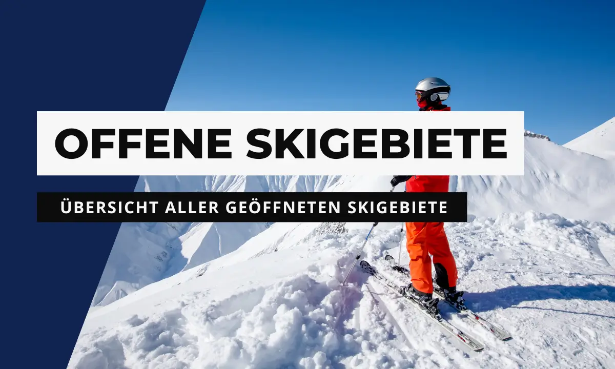 Offene Skigebiete im Dezember
