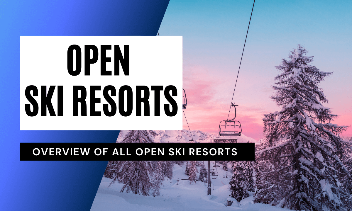 Skiing today: Which ski resorts are open!