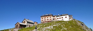Das Watzmannhaus in den Berchtesgadener Alpen