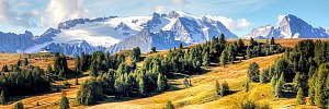 Die höchsten Berge in den Dolomiten