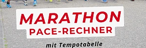 Marathon Pace-Rechner und Marathon-Tempotabelle