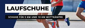 Laufschuhe für kurze Wettkämpfe über 5 Kilometer und 10 Kilometer