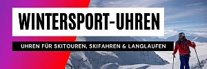 Uhren für Skitouren und Skifahren