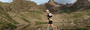 Umgeben von Bergen beim PIUT - Paznaun Ischgl Ultra Trail