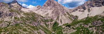 Die höchsten Berge in den Allgäuer Alpen