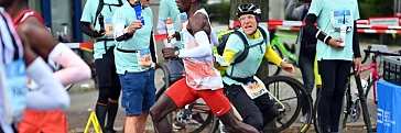 Eliud Kipchoge beim Berlin Marathon 2023
