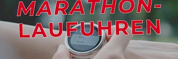 Laufuhr für den Marathon