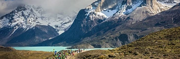 A unique atmosphere is offered by the Patagonian International Marathon.