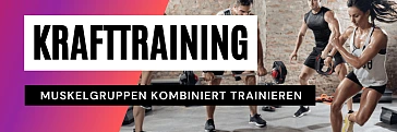 Krafttraining: Welche Muskelgruppen kombinieren?