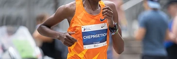 Ruth Chepngetich beim Chicago Marathon