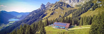 Die Schneetalalm in den Allgäuer Alpen