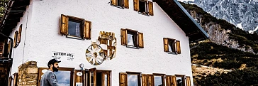 Die Muttekopfhütte in den Lechtaler Alpen