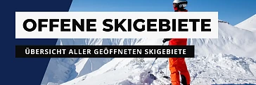 Offene Skigebiete im Dezember