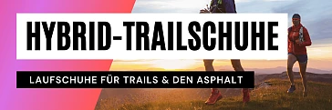 Hybrid-Trailschuhe zum Laufen auf Trails und Asphalt