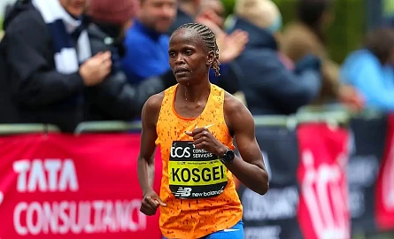 Brigid Kosgei beim London Marathon 2024
