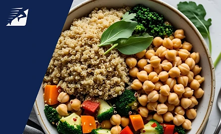Vegane Quinoa-Bowl