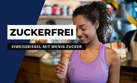 Proteinriegel ohne Zucker