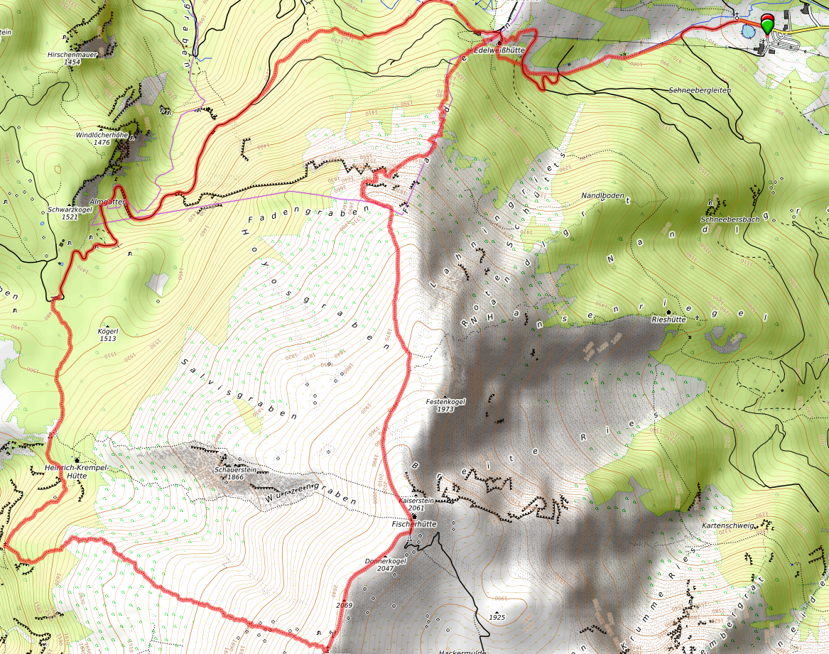 Schneeberg Fadensteig Abstieg Witzanikreuz 38 1640393136