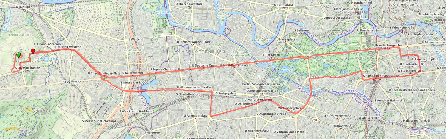 S 25 Berlin Strecke