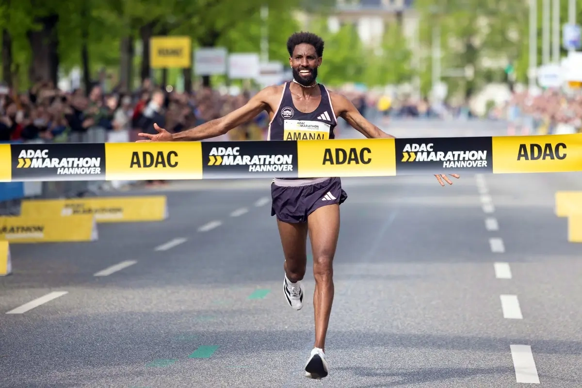 Hannover Marathon 2024 mit Amanal Petros