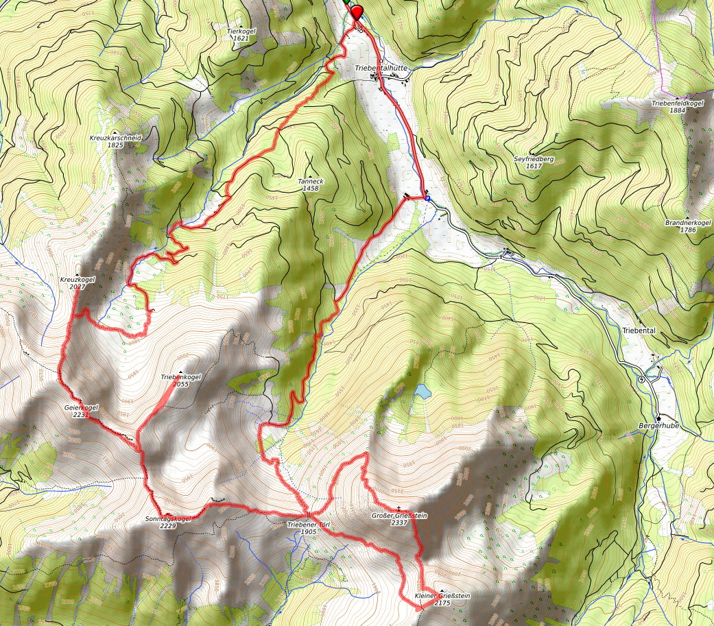 Geierkogel Sonntagskogel Grosser Griessstein Attraktive Rundtour 67 1635870524