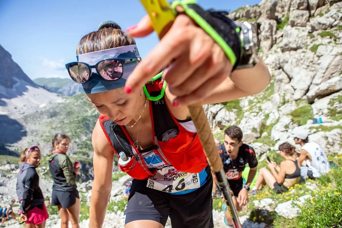 Knackige 2.000 Höhenmeter müssen beim Transcivetta bestiegen werden.