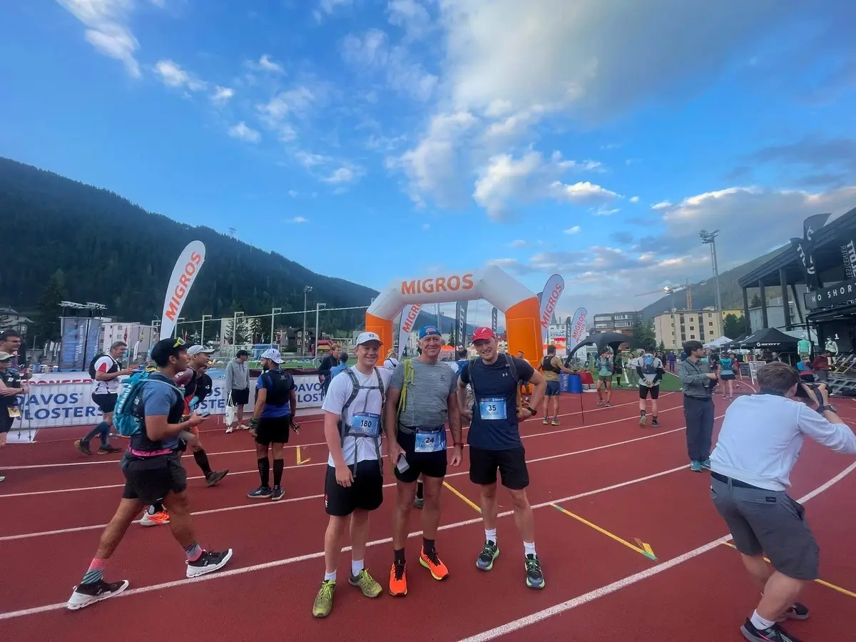 Die Kennys bei den Davos X-Trails