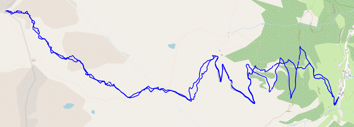 Lampsenspitze Strecke