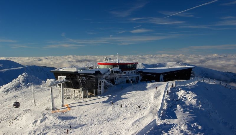 Die Bergstation in Jasná Nízke Tatry. Foto: TMR