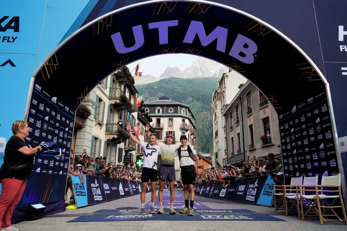 UTMB Mont-Blanc 2025: Top 3 Männer TDS