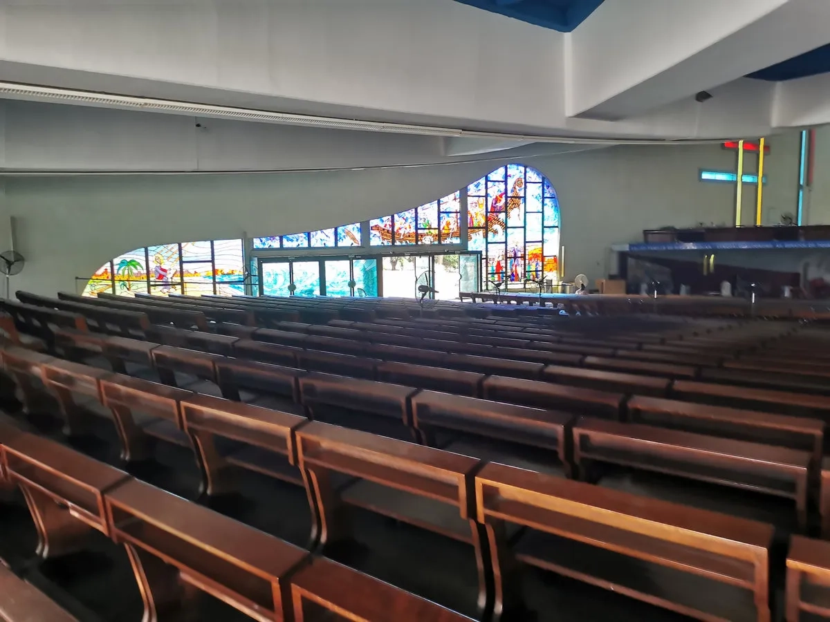 Im Innern der Kathedrale