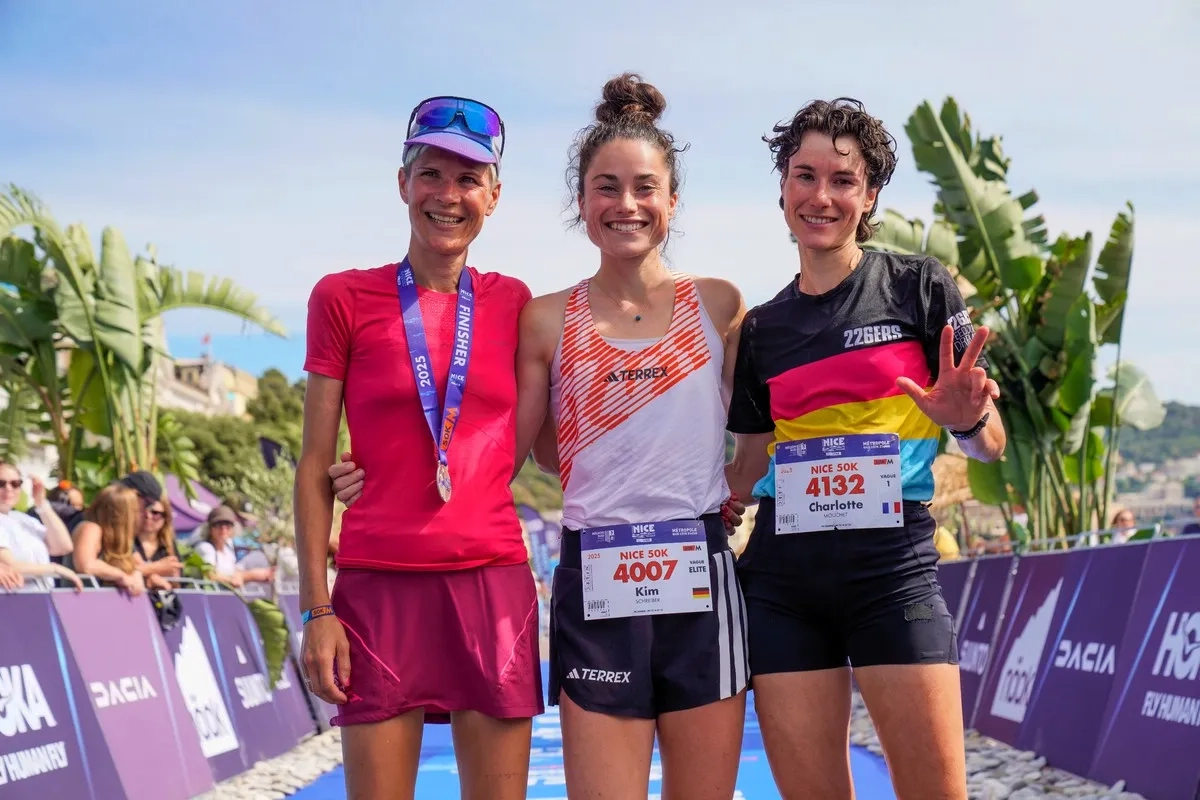 Nice Côte d’Azur 2025: Top 3 50K Frauen