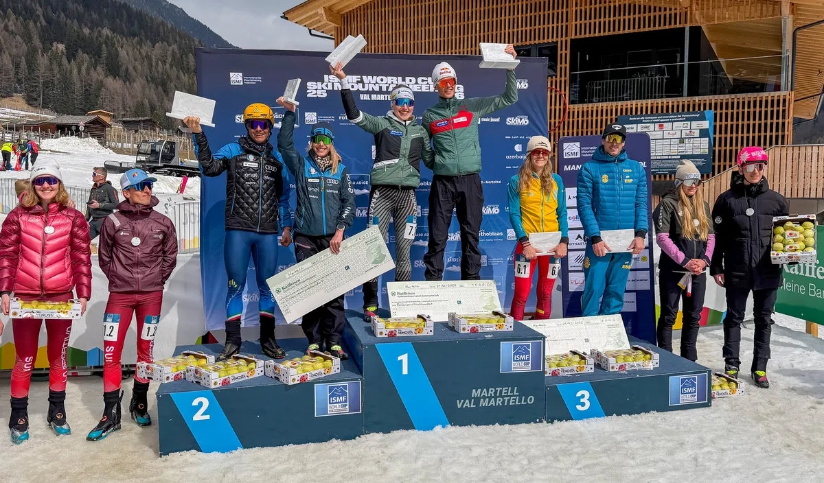 Marmotta Trophy 2026: Top 5 Mixed Relay (© Sportissimus) Marmotta Trophy 2026: Top 5 Mixed Relay