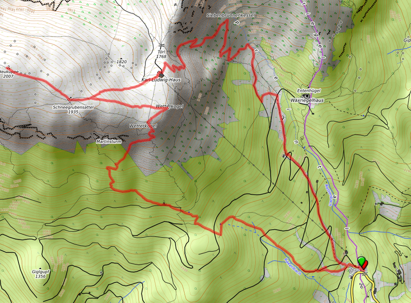 Murmeltiersteig Gretchensteig Rax 98 1642696263