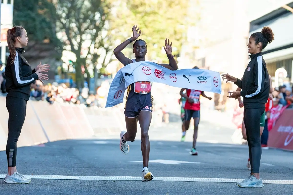 Cape Town 10K 2024: Siegerin Diana Chekorir.